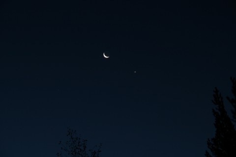 photo credit: Moon and Venus via photopin (license)